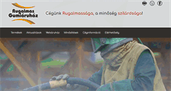 Desktop Screenshot of muszakigumiaru.hu